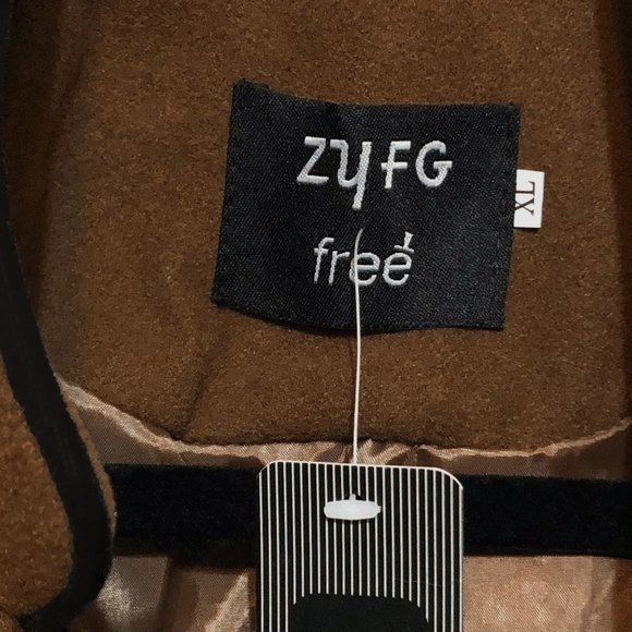 𝐍𝐖𝐓 𝐙𝐘𝐅𝐆 𝐅𝐑𝐄𝐄 𝐌𝐄𝐍𝐒 𝐁𝐑𝐎𝐖𝐍 𝐉𝐀𝐂𝐊𝐄𝐓. 𝐒𝐢𝐳𝐞 𝐗𝐋 - Picture 4 of 8